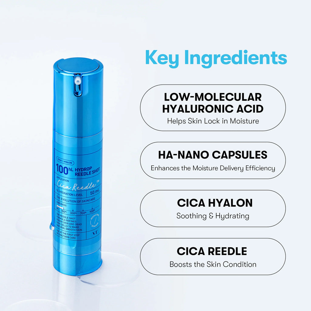 VT Cosmetics – Hydrop Reedle Shot 100hL, 50ml