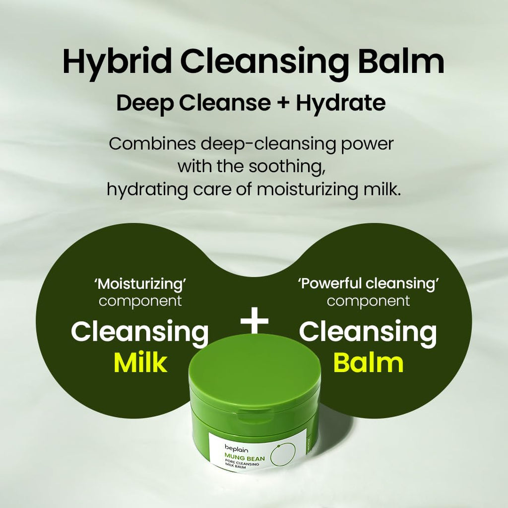 beplain – Mung Bean Pore Cleansing Milk Balm 100ml