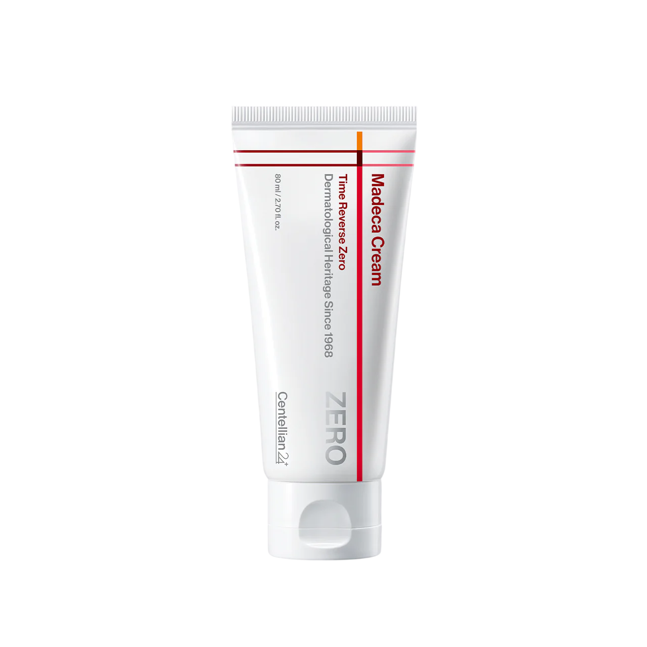 Centellian24 Madeca Cream Time Reverse Zero 80ml ansiktskräm med Centella Asiatica för återfuktning och stärkt hudbarriär