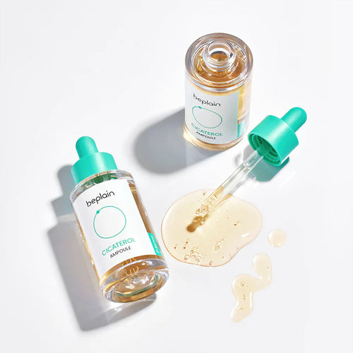 beplain Cicaterol Ampoule 30ml återfuktande serum med Centella Asiatica som lugnar och stärker hudbarriären