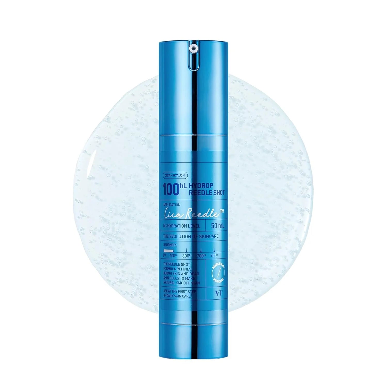VT Cosmetics Hydrop Reedle Shot 100 50ml återfuktande serum med hyaluronsyra och CICA