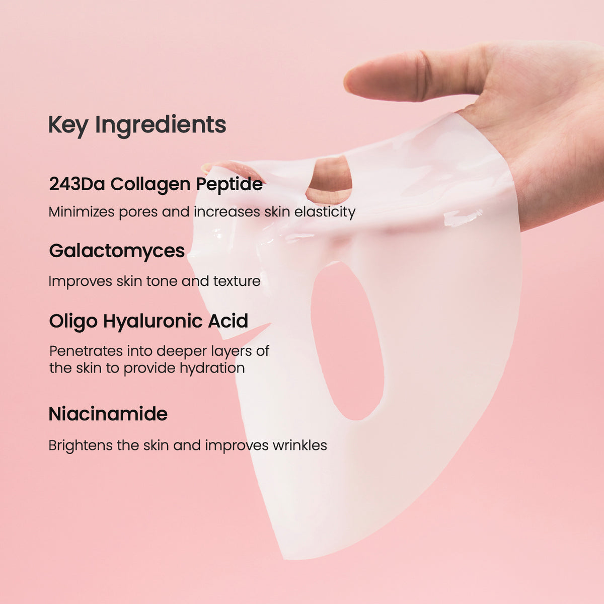 Biodance – Collagen Real Deep Mask 1 Box, 4 sheets x 34g