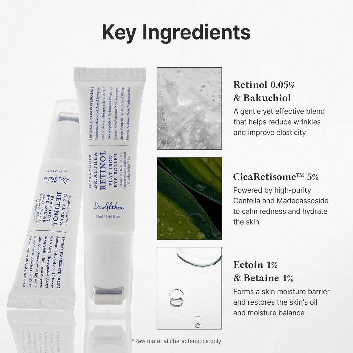 Dr. Althea Retinol Flat Iron Eye Roller, 25ml