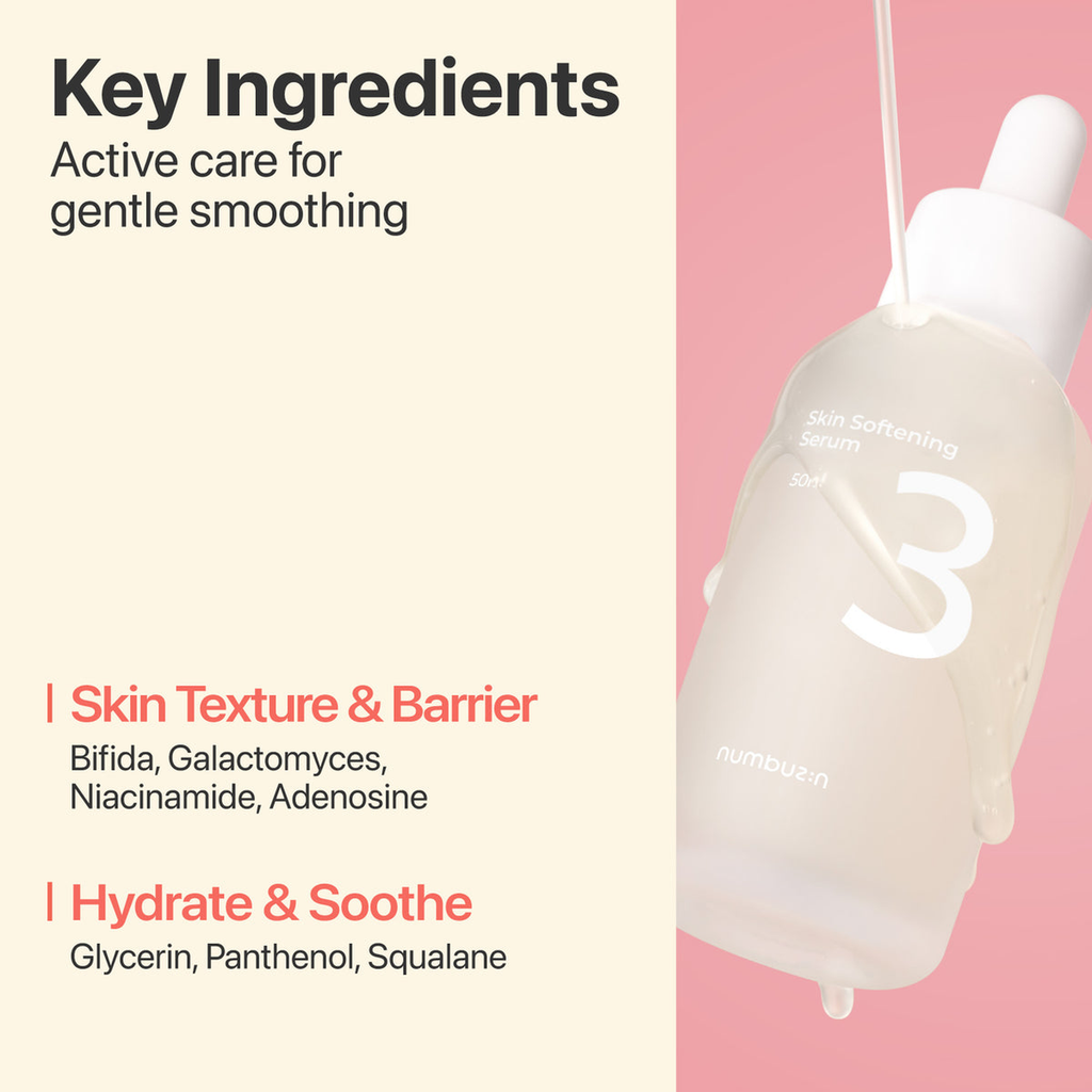 Numbuzin – No. 3 Skin Softening Serum – 50ml